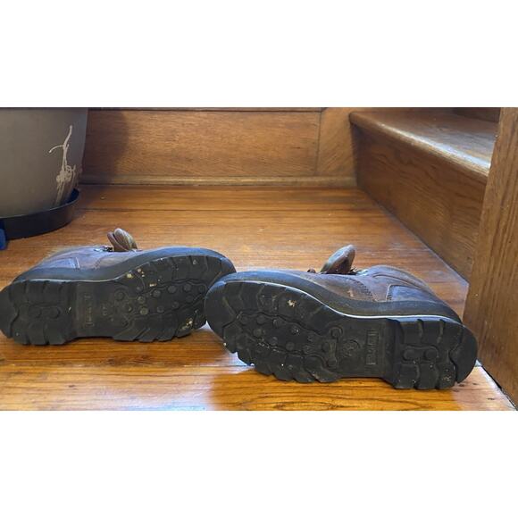 Timberland 95130 Euro Hiker Dark Brown Leather Boots Women’s 8.5 - Picture 8 of 8